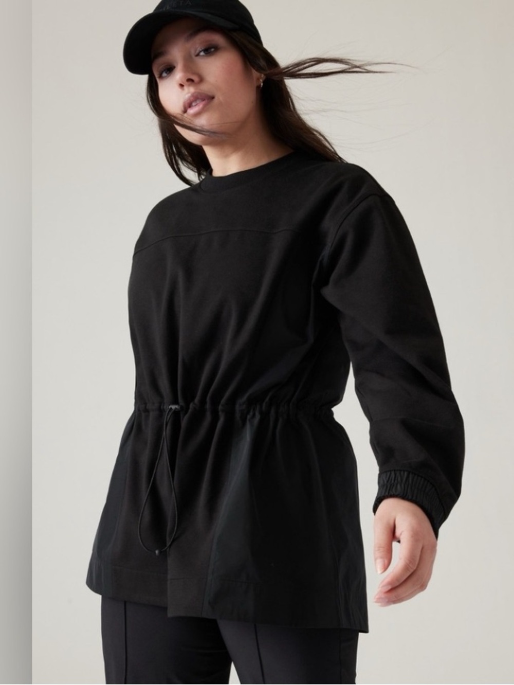 ATHLETA Triumph Hybrid Crewneck Sweatshirt